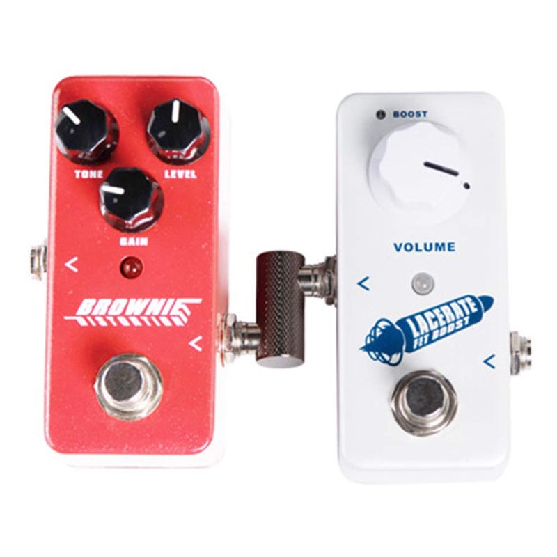 Rayzm Guitar Pedal Patch Connector, 6.35mm (1/4") Effect Couplers, Male to Male Offset Plug Adaptor for Pedal-Board Instead of Patch Cable, Pack of 3 - Image 4